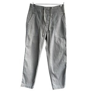 James Perse Pull On Clean Cargo Jogger Pants Women Size 1 Small